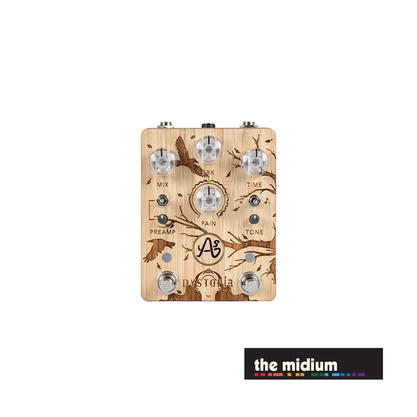 anasounds pedals Anasounds Dystopia Limited Edition analog-voiced pt2399 sequenced delay Signature Edition (signed by Alexandre Ernandez)