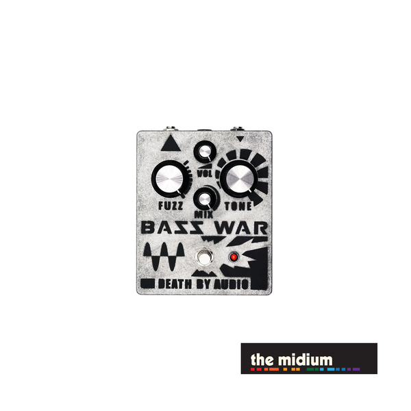death by audio fuzz war pedal Death By Audio BASS WAR analog bass fuzz pedal Signature Edition (sign