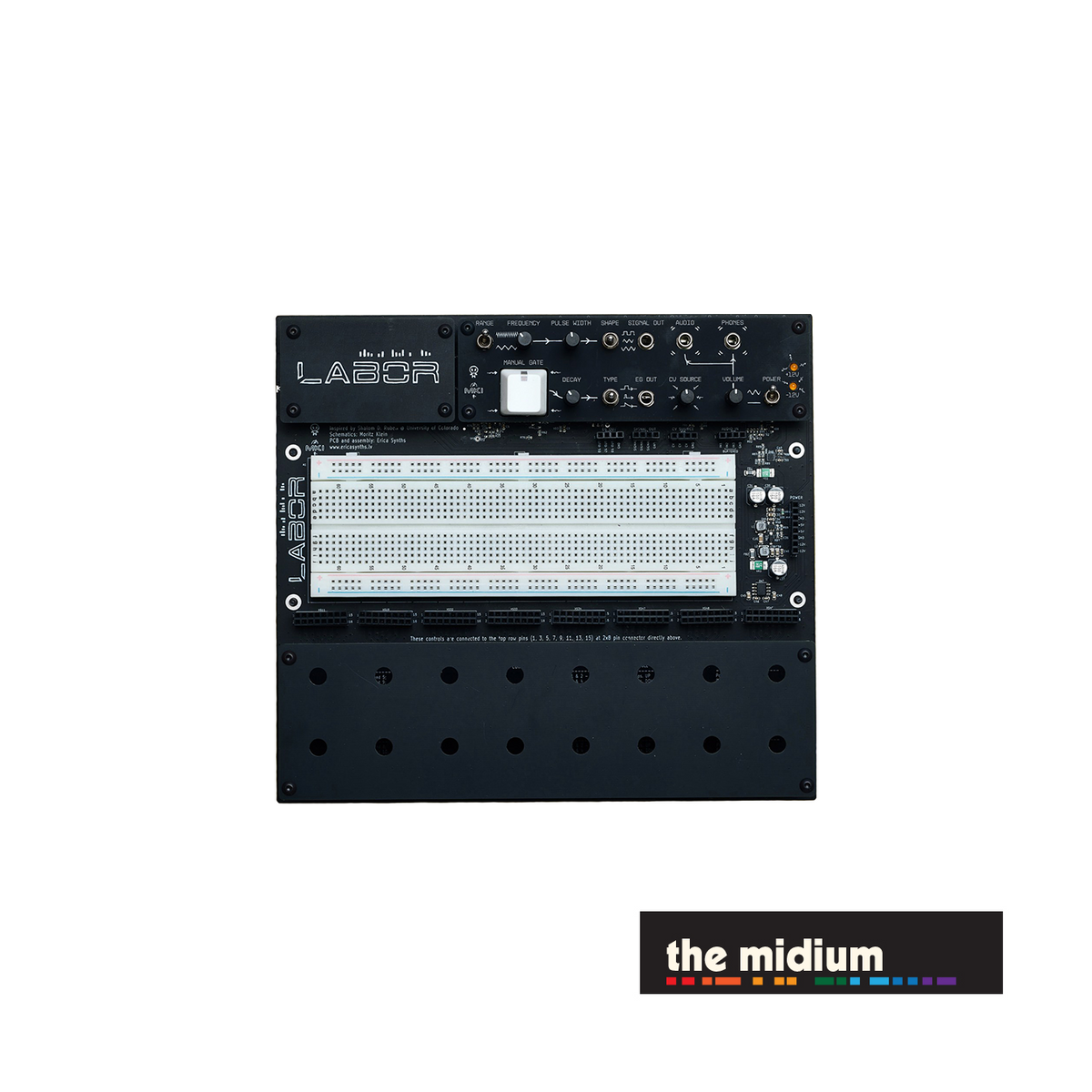 Erica Synths EDU DIY Labor synthesizer circuit design learning set
