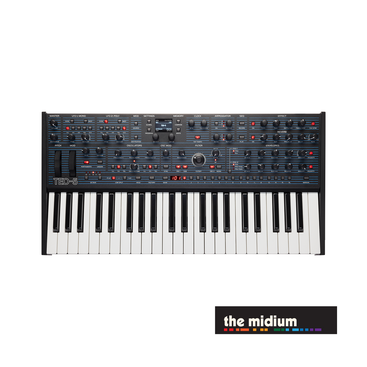 Oberheim TEO-5 polyphonic analog synthesizer | The Midium