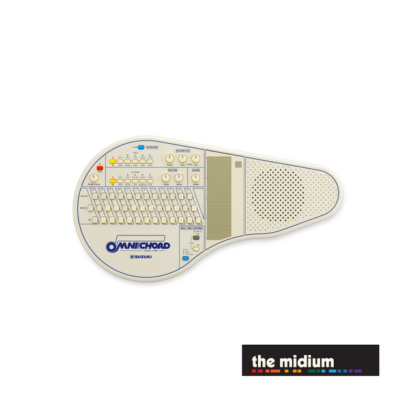 Suzuki OMNICHORD OM-108 electronic harp sensor chord player and