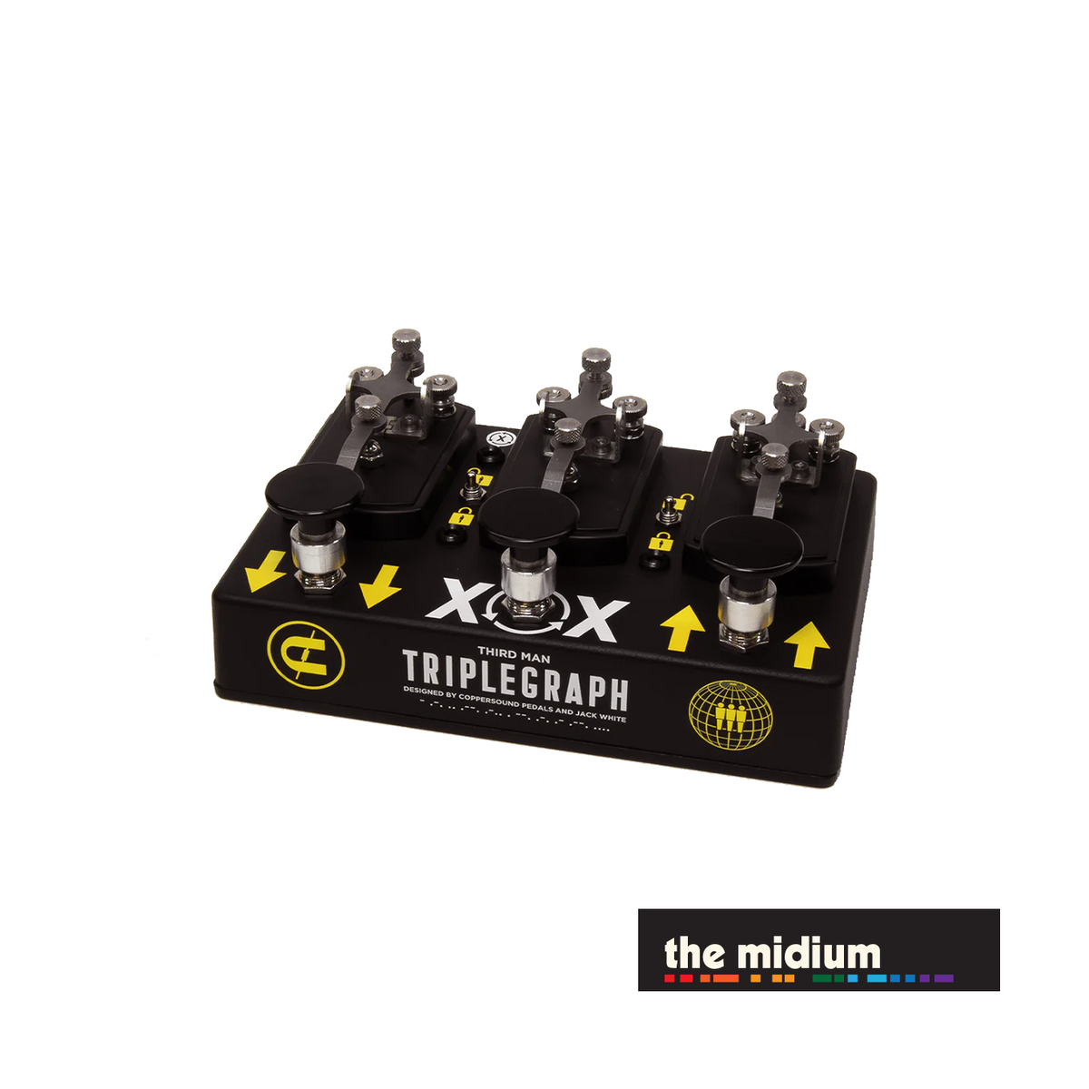 third man pedals Third Man Hardware / CopperSound TRIPLEGRAPH –– STUDIO DEMO