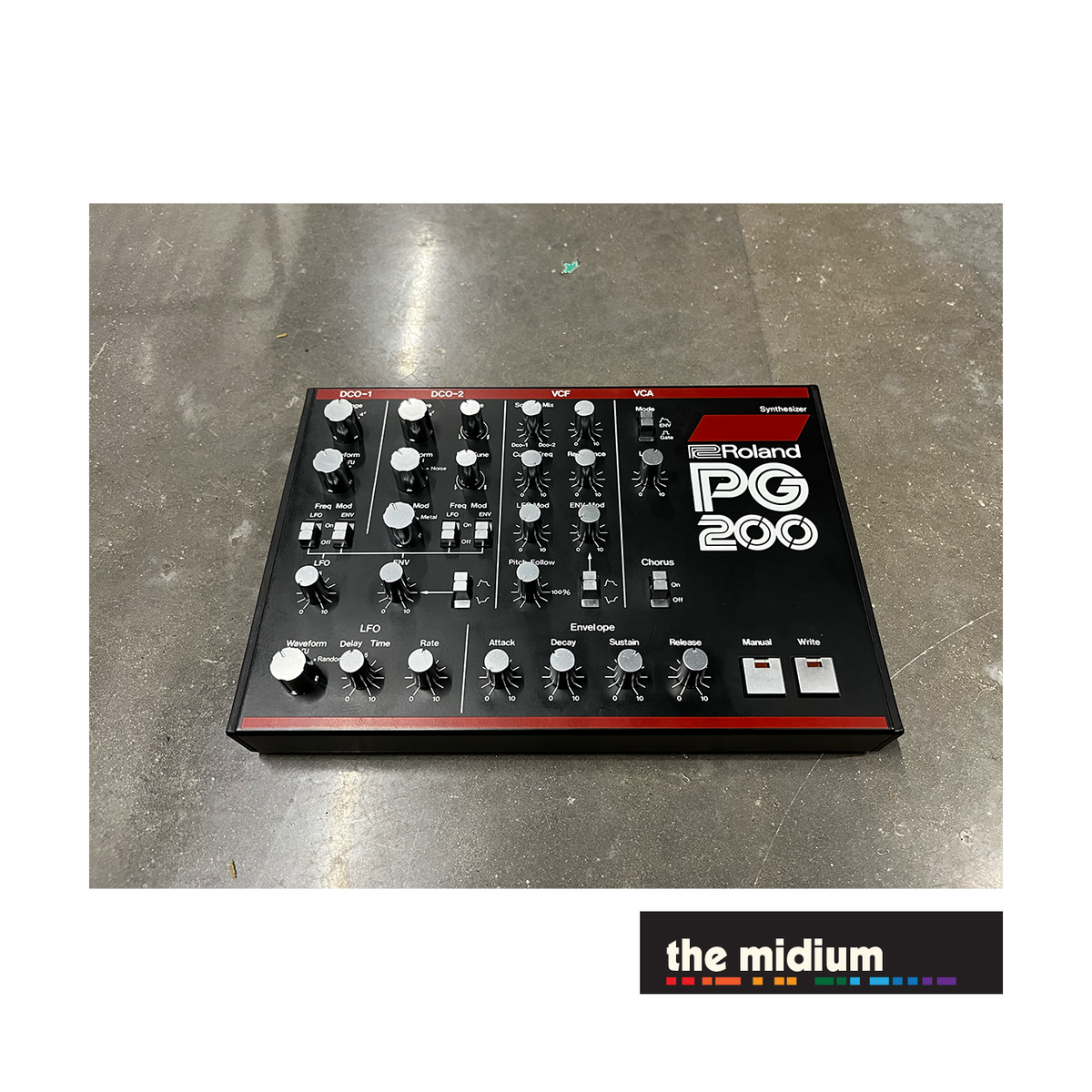 Roland PG-200 synthesizer programmer and controller (#2) | The Midium