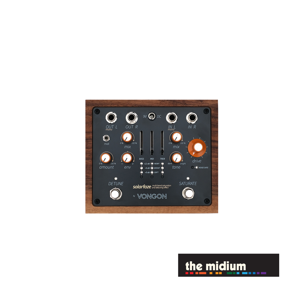 vongon pedal Vongon SOLARFAZE multi-band saturation & detuning effect
