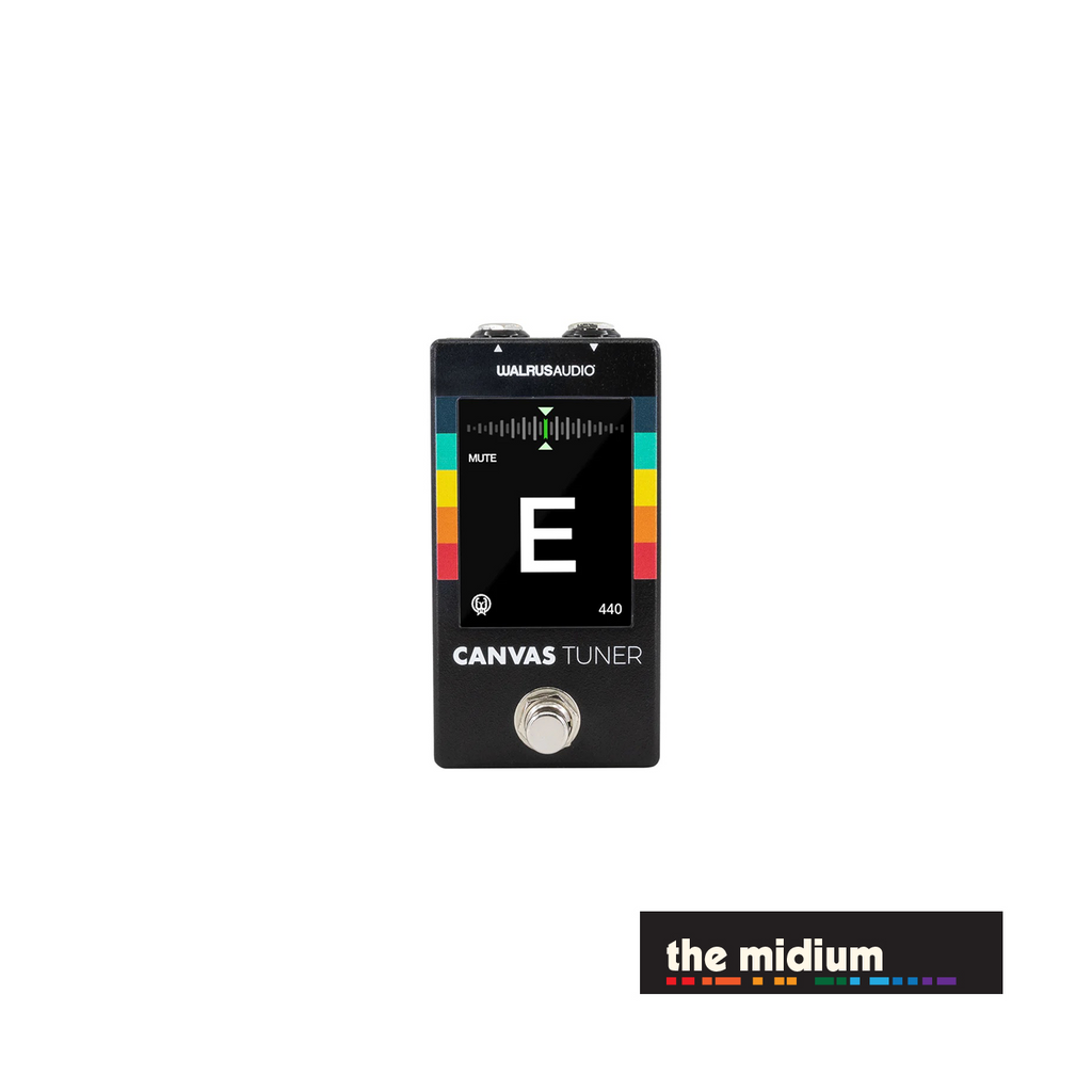 Walrus Audio CANVAS TUNER pedal | The Midium Walrus Audio CANVAS TUNER pedal | The Midium