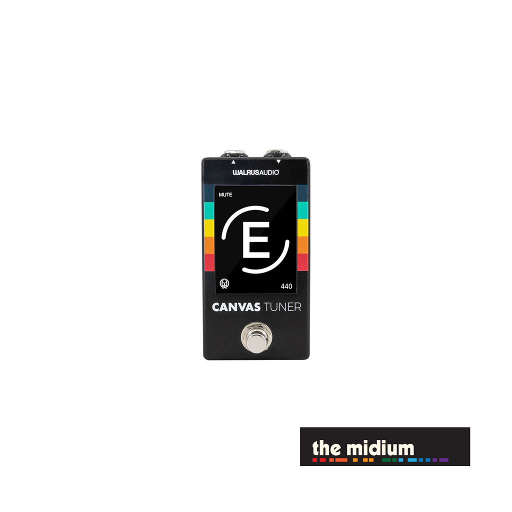 Walrus Audio CANVAS TUNER pedal | The Midium Walrus Audio CANVAS TUNER pedal | The Midium