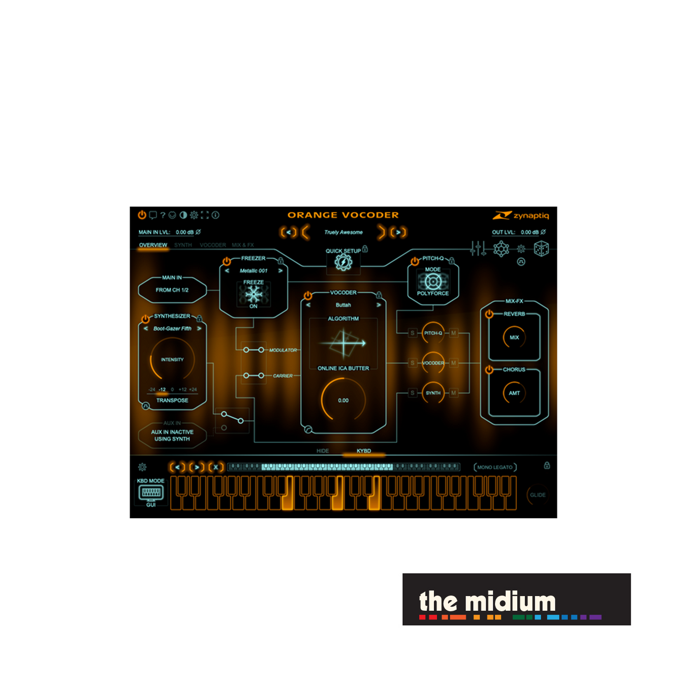 Zynaptiq Orange Vocoder IV Multi-algorithm Vocoder Plugin (download ...