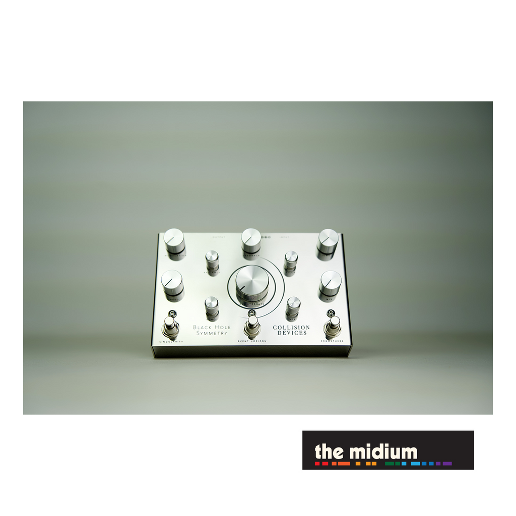 black hole symmetry pedal Collision Devices BLACK HOLE SYMMETRY LTD "Mirror Polished" Signature