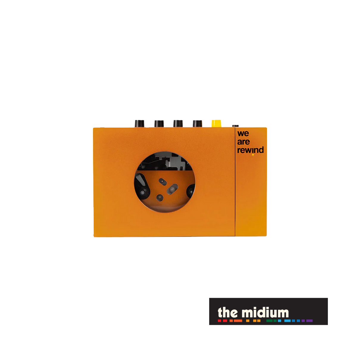 Sotel  WE ARE REWIND 252426 lecteur/enregistreur cassettes Lecteur de cassette  portable 1 platine(s) Orange