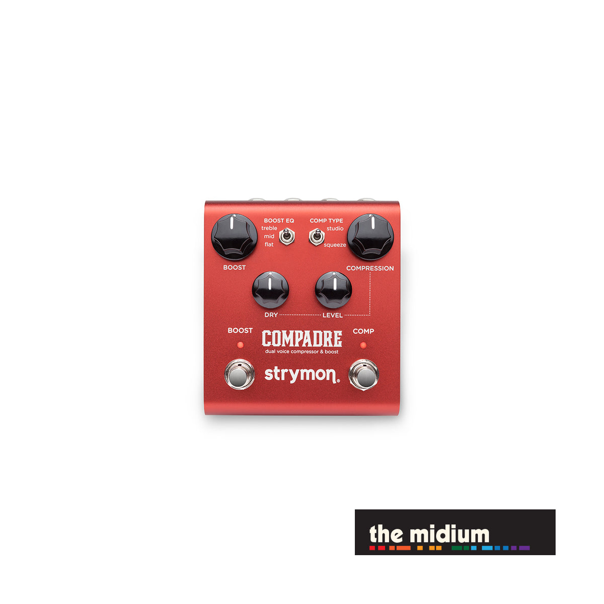 Strymon Compadre dual voice compressor & boost pedal | The Midium