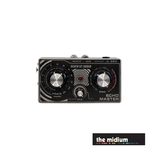 Death By Audio ECHO MASTER vocal tape delay pedal | The Midium Death By Audio ECHO MASTER vocal tape delay pedal | The Midium