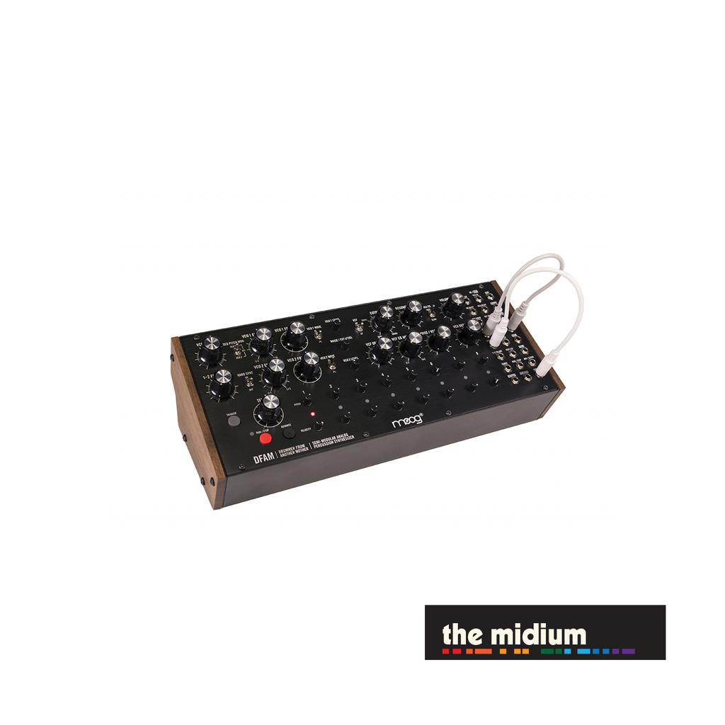 Moog DFAM analog semi-modular eurorack percussion synthesizer ...