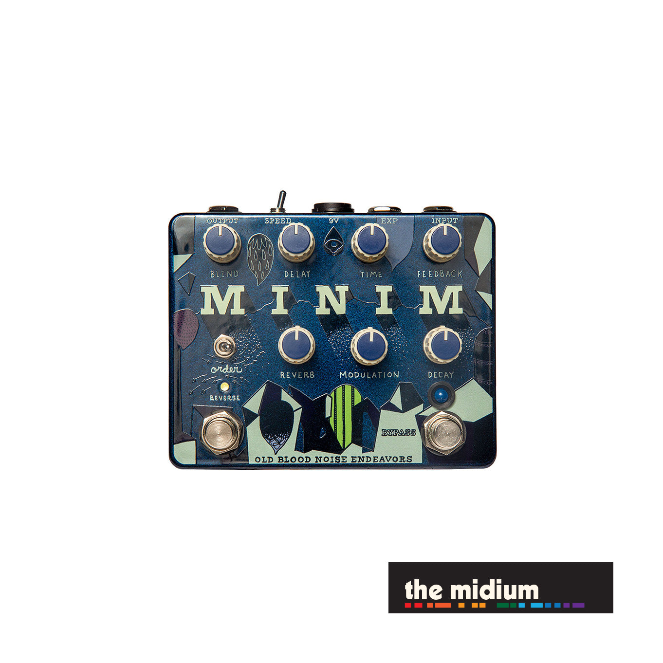 ギター OLD BLOOD NOISE ENDEAVORS MINIM Old Blood Noise Endeavors Minim reverb delay and reverse
