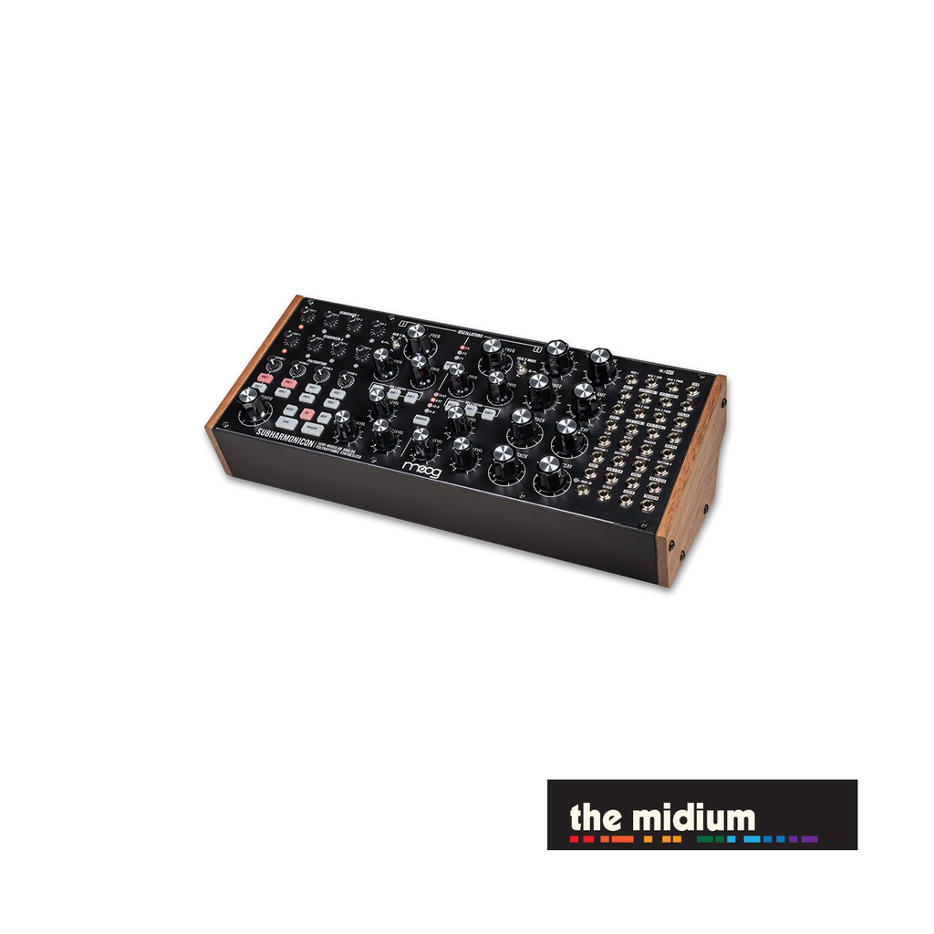 Moog Subharmonicon semi-modular polyrhythmic analog synthesizer