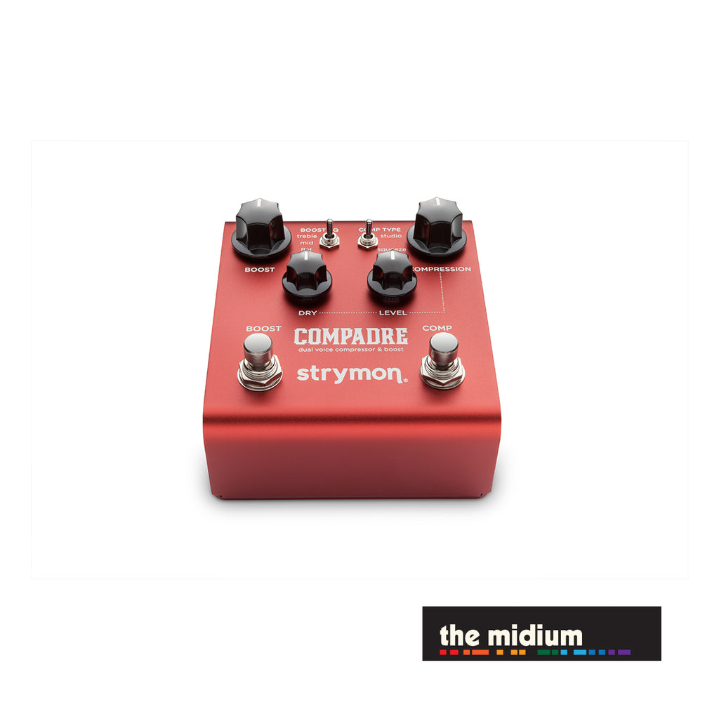 Strymon Compadre dual voice compressor & boost pedal | The Midium