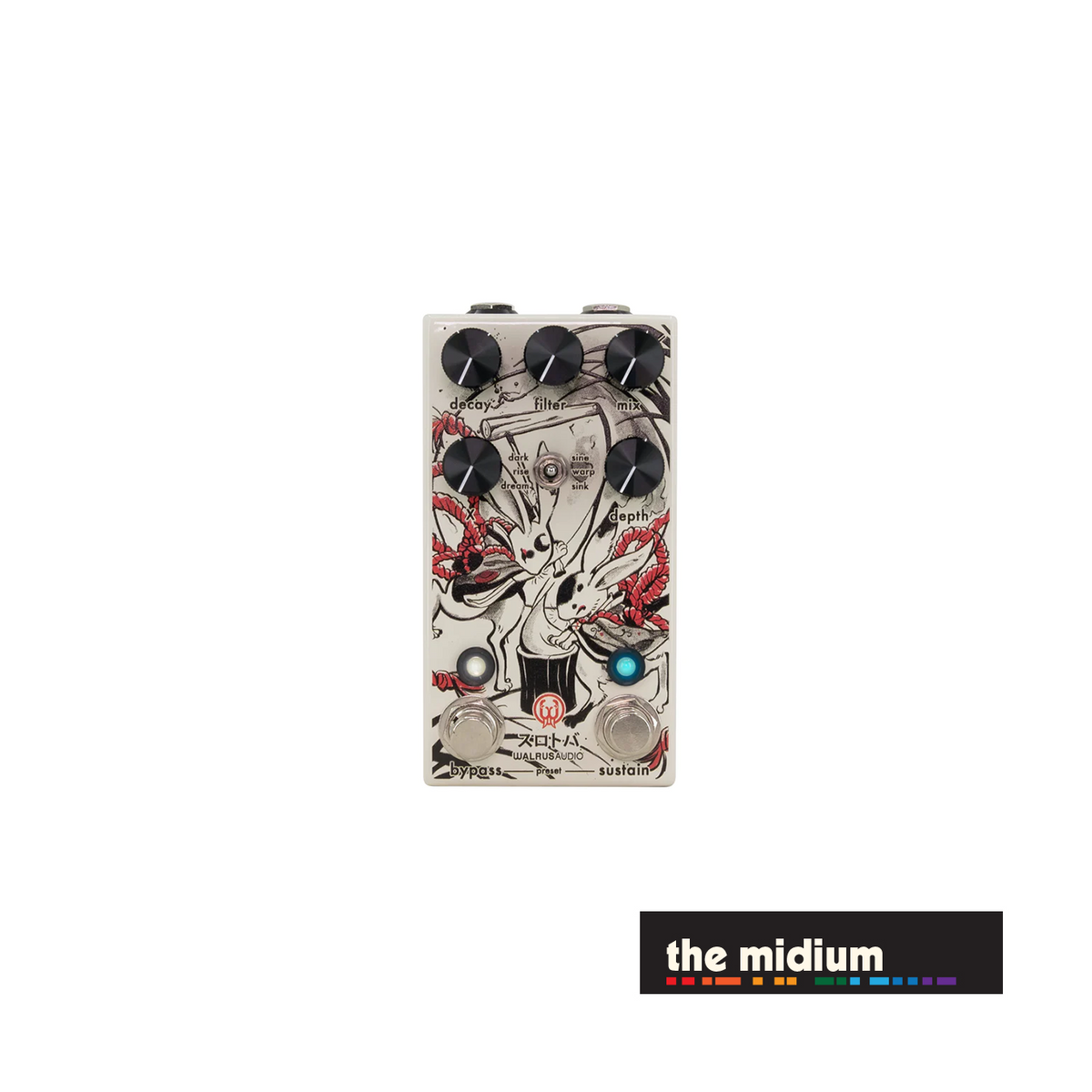 Walrus Audio Slötva Multi-Texture Reverb pedal - Kamakura Series Walrus Audio Slötva Multi-Texture Reverb pedal - Kamakura Series