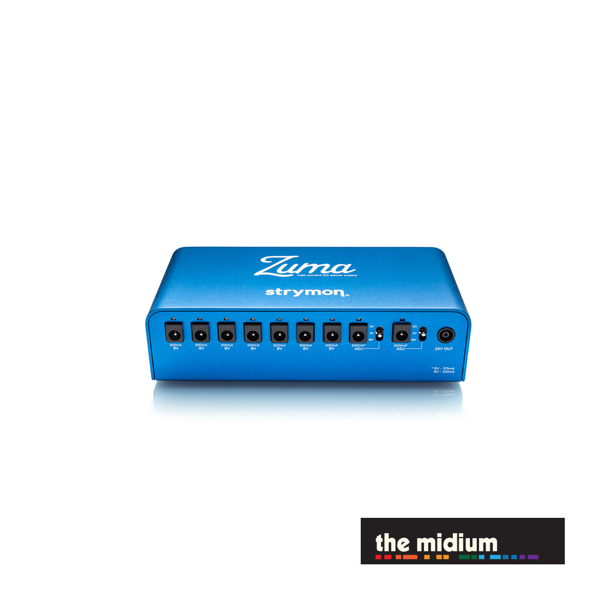 Strymon Zuma high current 100-240V DC (9-output) power supply 