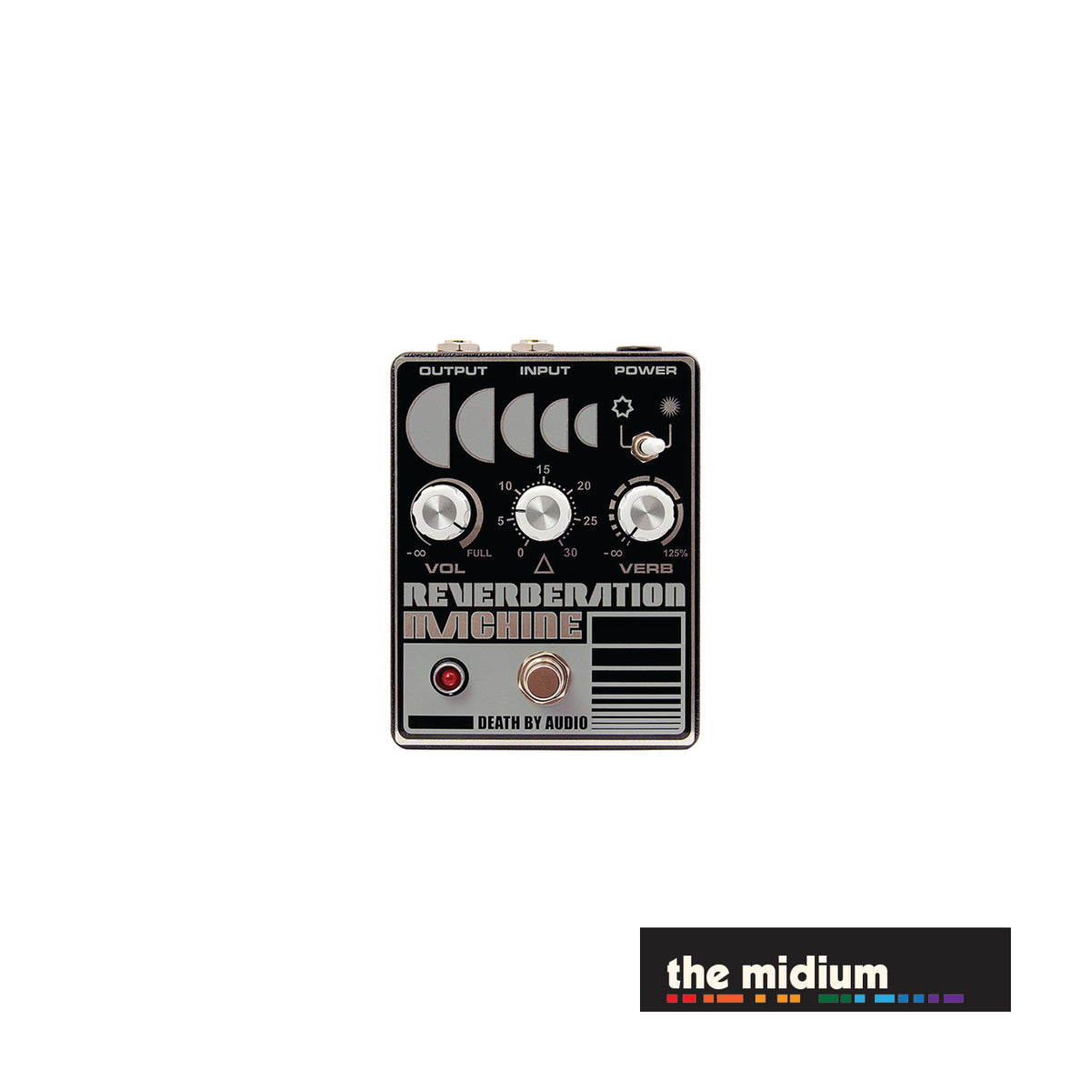 Death By Audio Reverberation Machine mono reverb pedal | The Midium